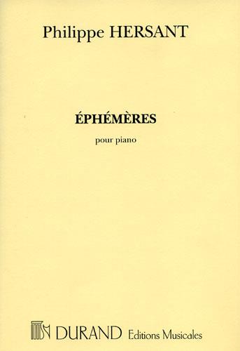 Ephemeres, Pour Piano  - skladby pro klavír